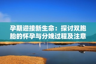 孕期迎接新生命：探讨双胞胎的怀孕与分娩过程及注意事项