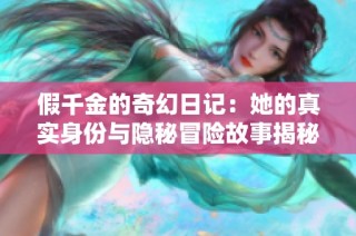 假千金的奇幻日记：她的真实身份与隐秘冒险故事揭秘