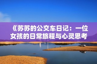 《苏苏的公交车日记：一位女孩的日常旅程与心灵思考》