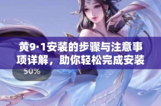黄9·1安装的步骤与注意事项详解，助你轻松完成安装任务