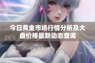 今日黄金市场行情分析及大盘价格最新动态查询