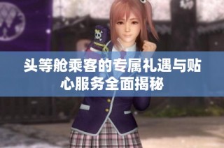 头等舱乘客的专属礼遇与贴心服务全面揭秘