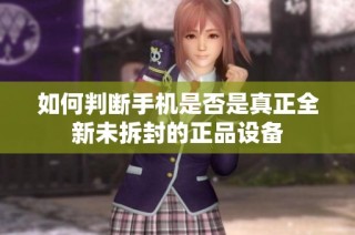 如何判断手机是否是真正全新未拆封的正品设备