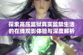探索高压监狱真实监禁生活的在线观影体验与深度解析