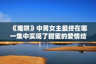 《难哄》中男女主最终在哪一集中实现了甜蜜的爱情结合呢