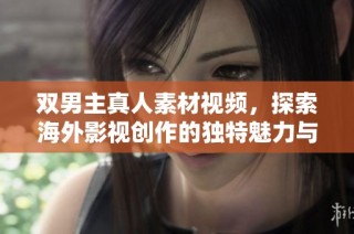 双男主真人素材视频，探索海外影视创作的独特魅力与风格