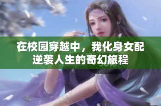 在校园穿越中，我化身女配逆袭人生的奇幻旅程