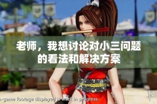 老师，我想讨论对小三问题的看法和解决方案
