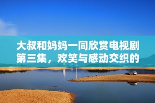 大叔和妈妈一同欣赏电视剧第三集，欢笑与感动交织的美好时光