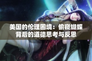 美国的伦理困境：偷窥蝴蝶背后的道德思考与反思