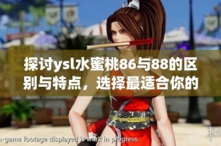 探讨ysl水蜜桃86与88的区别与特点，选择最适合你的完美色号