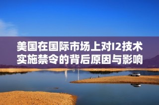 美国在国际市场上对I2技术实施禁令的背后原因与影响解读