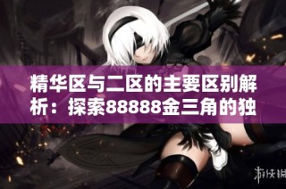 精华区与二区的主要区别解析：探索88888金三角的独特魅力