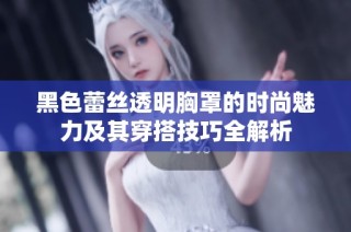 黑色蕾丝透明胸罩的时尚魅力及其穿搭技巧全解析
