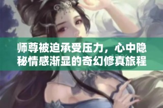 师尊被迫承受压力，心中隐秘情感渐显的奇幻修真旅程