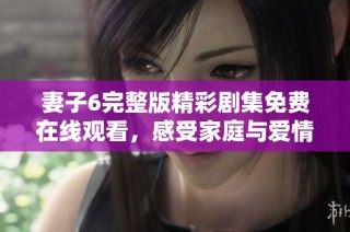 妻子6完整版精彩剧集免费在线观看，感受家庭与爱情的深刻交织