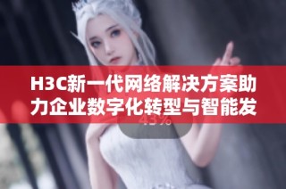 H3C新一代网络解决方案助力企业数字化转型与智能发展