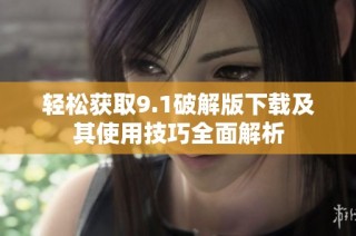 轻松获取9.1破解版下载及其使用技巧全面解析