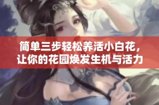 简单三步轻松养活小白花，让你的花园焕发生机与活力
