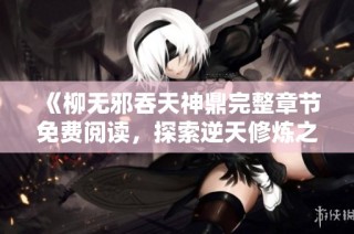 《柳无邪吞天神鼎完整章节免费阅读，探索逆天修炼之路》