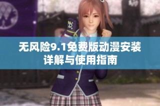 无风险9.1免费版动漫安装详解与使用指南