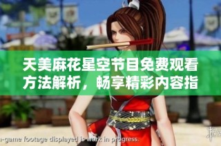 天美麻花星空节目免费观看方法解析，畅享精彩内容指南分享