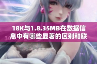 18K与1.8.35MB在数据信息中有哪些显著的区别和联系解析