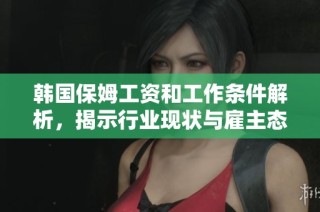 韩国保姆工资和工作条件解析，揭示行业现状与雇主态度