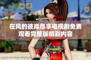 在风的彼岸尽享电视剧免费观看完整版精彩内容