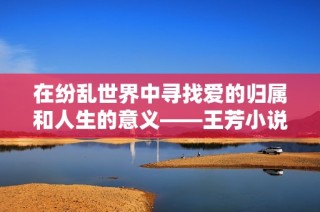 在纷乱世界中寻找爱的归属和人生的意义——王芳小说深度解析与全文阅读指南