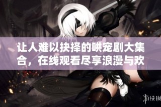 让人难以抉择的哄宠剧大集合，在线观看尽享浪漫与欢笑