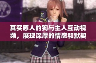 真实感人的狗与主人互动视频，展现深厚的情感和默契瞬间