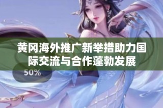 黄冈海外推广新举措助力国际交流与合作蓬勃发展
