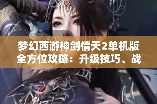 梦幻西游神剑情天2单机版全方位攻略：升级技巧、战斗策略与秘籍分享
