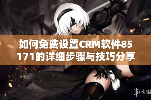 如何免费设置CRM软件85171的详细步骤与技巧分享