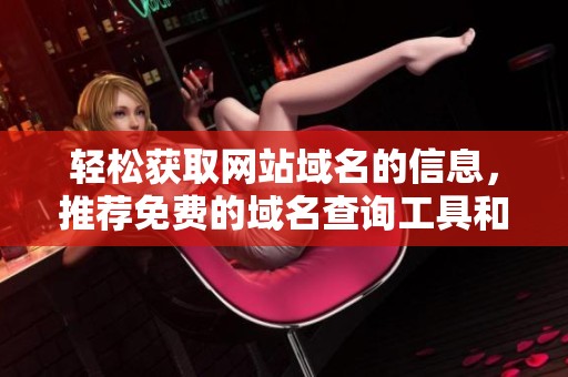 轻松获取网站域名的信息，推荐免费的域名查询工具和方法