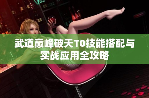 武道巅峰破天T0技能搭配与实战应用全攻略