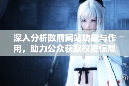 深入分析政府网站功能与作用，助力公众获取权威信息和服务