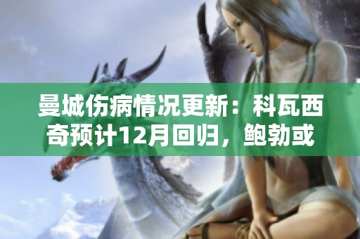 曼城伤病情况更新：科瓦西奇预计12月回归，鲍勃或在明年初复出