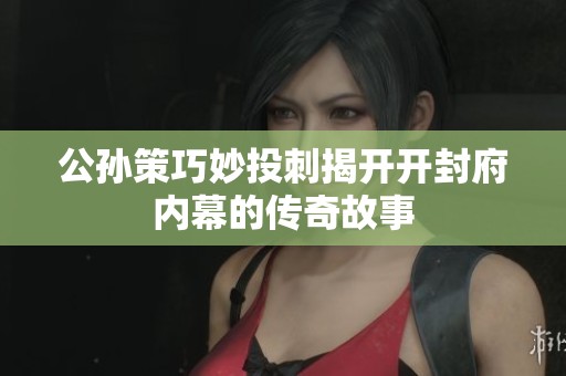 公孙策巧妙投刺揭开开封府内幕的传奇故事