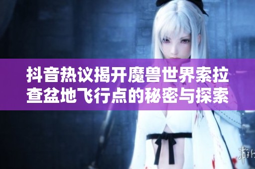 抖音热议揭开魔兽世界索拉查盆地飞行点的秘密与探索之旅
