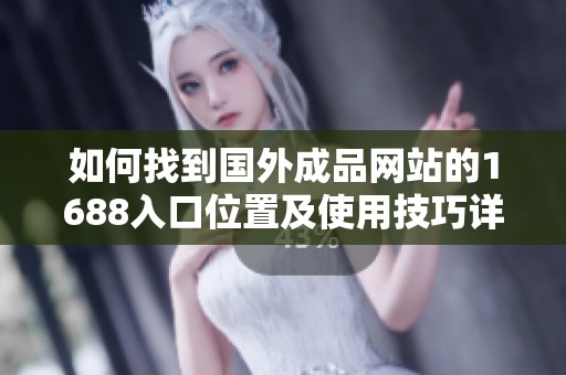 如何找到国外成品网站的1688入口位置及使用技巧详解