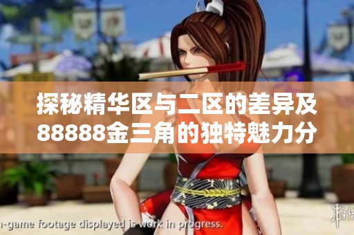 探秘精华区与二区的差异及88888金三角的独特魅力分析