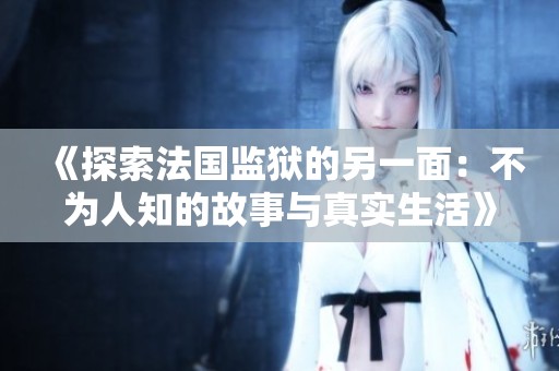 《探索法国监狱的另一面：不为人知的故事与真实生活》