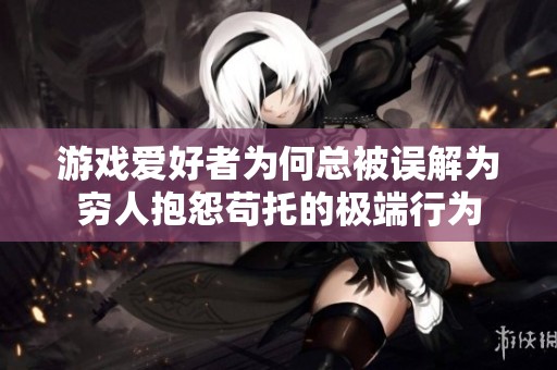 游戏爱好者为何总被误解为穷人抱怨苟托的极端行为