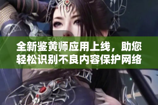 全新鉴黄师应用上线，助您轻松识别不良内容保护网络环境
