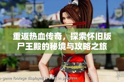 重返热血传奇，探索怀旧版尸王殿的秘境与攻略之旅