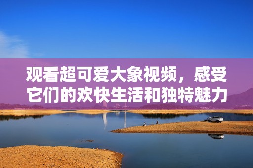 观看超可爱大象视频，感受它们的欢快生活和独特魅力