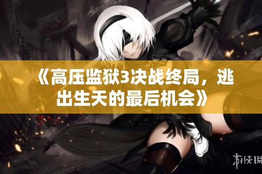 《高压监狱3决战终局，逃出生天的最后机会》