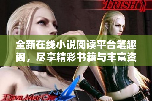 全新在线小说阅读平台笔趣阁，尽享精彩书籍与丰富资源